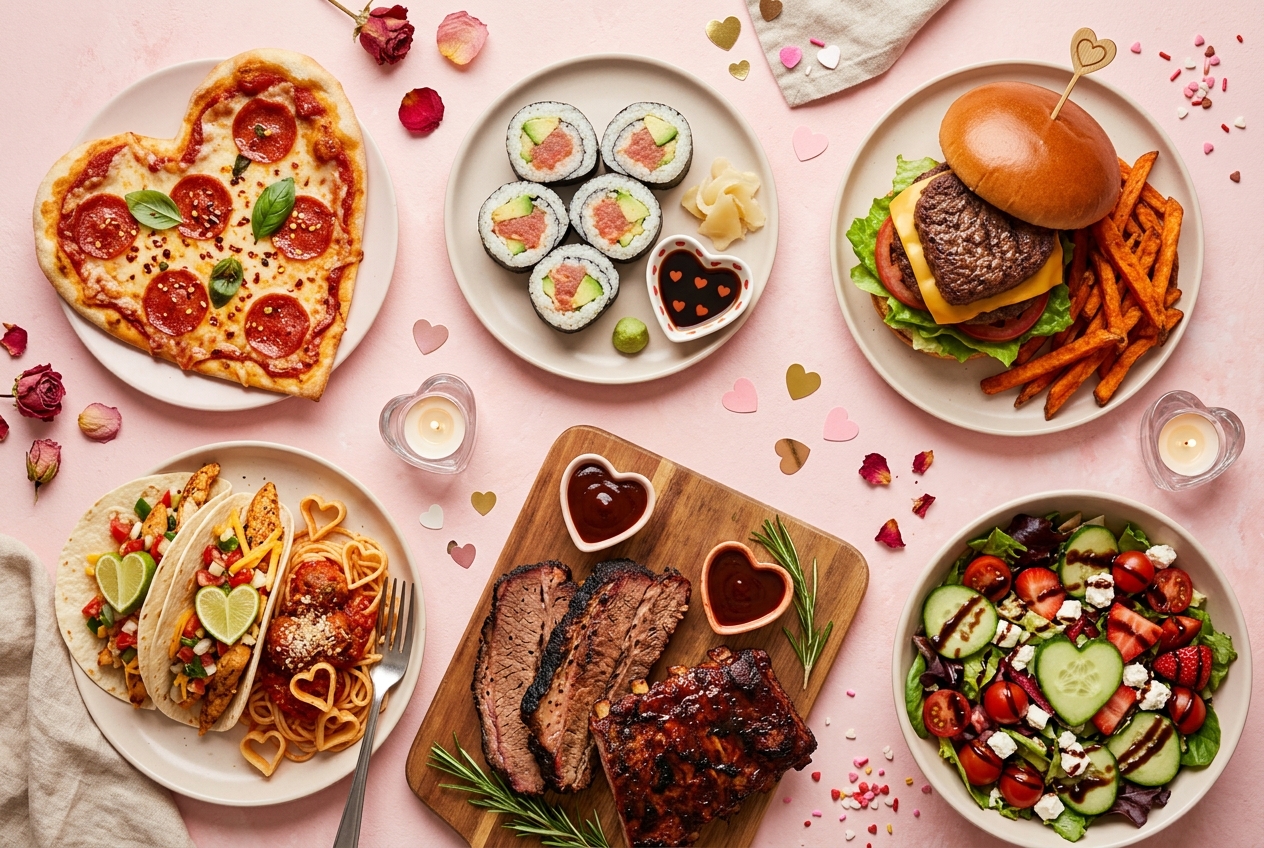 Pratos deliciosos para o casal escolher